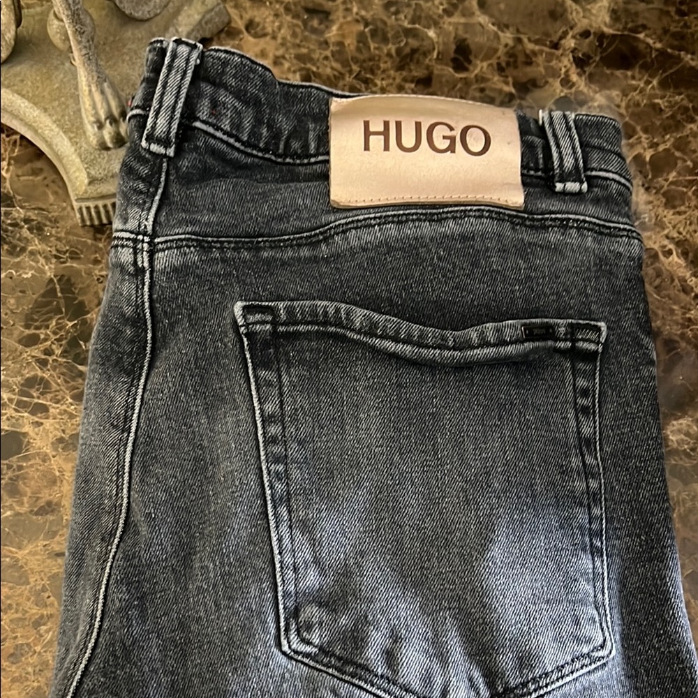 HUGO Black Denim Jeans
